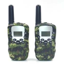 GREEN SCENIC Wireless Walkie Talkie Lcd Two-Way Radio 3Km Camo (Pair)