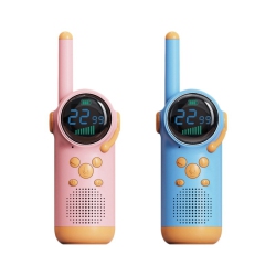 GREEN SCENIC Walkie-Talkie Wireless Parent-Child Phone Little Kid Children Heei Outdoor Toy Interactive/birthday Gift-Pink In Blue