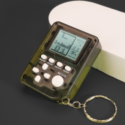 GREEN SCENIC Casual Handheld Game Console Keychain, Compact Fidget Toy Keychain, Retro Style Mini Game Console Accessory (Fit for Backpacks), Good