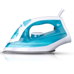 GREEN SCENIC 2200W Professional Steam Iron - Scratch-Resistant, Comfortable Grip, Fast Heating, Drip-Proof, Handheld Clothes Iron For
