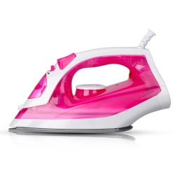 GREEN SCENIC 2200W Professional Steam Iron - Scratch-Resistant, Comfortable Grip, Fast Heating, Drip-Proof, Handheld Clothes Iron For