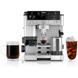 NINJA Refurbished (Excellent) - Espresso Machine, Luxe Café Premier Series, Drip Coffee Maker And Rapid Cold Brew, Es601C