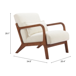 RUG BRANCH Macio Accent Chair Cream