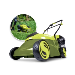 SUN JOE 14-Inch 28-Volt Max Lithium-Ion 4-Amp Cordless Lawn Mower W/brushless Motor