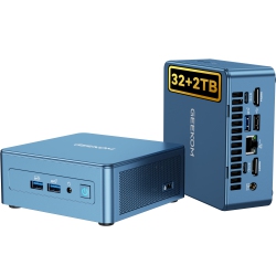 GEEKOM Mini PC Mini It13, 13Th Gen Intel I9-13900Hk Nuc13 Mini Computers(14 Cores, 20 Threads) 32GB Ddr4&2Tb M.2 2280 Nvme Gen4 4 SSD, Windows 11 Pro