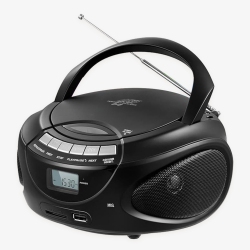 MYACUC Portable CD Players for Home, CD Boombox With Am/fm Stereo Radio, Bluetooth, USB, Sd Card, Aux-In, Headphone Jack, Boombox CD Player
