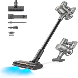 DREAME R20 Cordless Vacuum - Dual Brush, 90 Min Runtime, Powerful for Carpet & Pet Hair