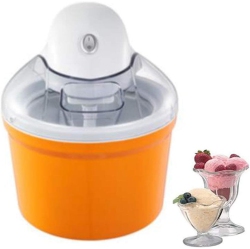 GREEN SCENIC 1200Ml Ice Cream Machine, Home Ice Cream Machine - Large Capacity, Easy to Clean, 30 Minutes Homemade Dessert, Compact And Portable