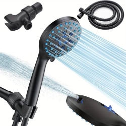 GREEN SCENIC Shower Head Accessories High Pressure Shower Head | Handheld Shower Head \w Tube Powerful Shower Head Shower Head + 1.5M Hose +