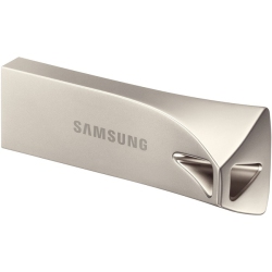 SAMSUNG USB 3.1 Flash Drive Bar Plus 128GB Champagne (Muf-128Be3/am) In Silver