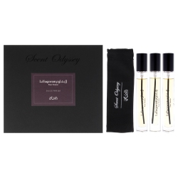RASASI Scent Odyssey - La Yuqawam By for Women - 3 PC Mini Gift Set 0.25OZ Layuqawam Pour Femme Edp Spray, 0.25OZ Jasmine Wisp Edp Spray, 0.25OZ
