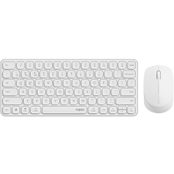 RAPOO 9010M Wireless Keyboard And Mouse Combo - Multi-Device Support, 2.4Ghz/bluetooth 5.0/4.0, Silent Click, for Windows/mac/linux/chrome