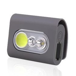 MYACUC Clip-On Running Light, Security Jogging Led Light With Strong Clip, USB Rechargeable Running Light