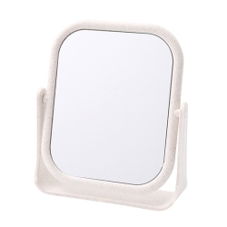 GREEN SCENIC Makeup Mirror, Double-Sided Rotating Dressing Mirror, Desktop Round Mirror, Simple Folding Makeup Portable Mirror, Personal Beauty Mirror