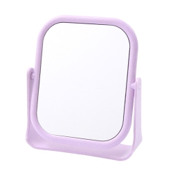 GREEN SCENIC Makeup Mirror, Double-Sided Rotating Dressing Mirror, Desktop Round Mirror, Simple Folding Makeup Portable Mirror, Personal Beauty Mirror