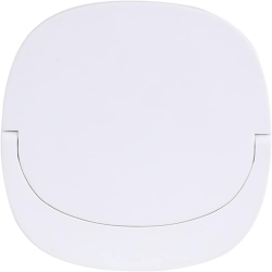 GREEN SCENIC Portable Beauty Makeup Mirror USB Handheld Night Light Handheld Makeup Mirror-White