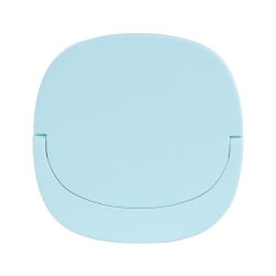 GREEN SCENIC Portable Beauty Makeup Mirror USB Handheld Night Light Handheld Makeup Mirror-Pink