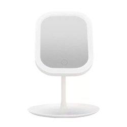 GREEN SCENIC Square Lighted Makeup Mirror HD Touch Fill Light Led Makeup Mirror