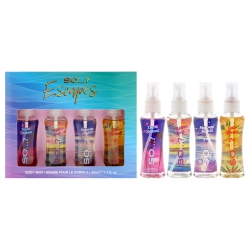 SO Escapes Body Mist Set By …? for Women - 4 PC 1.7OZ Body Mist - Ibiza Dreams, 1.7OZ Body Mist - Majorca Love, 1.7OZ Body Mist - Mykonos Nights
