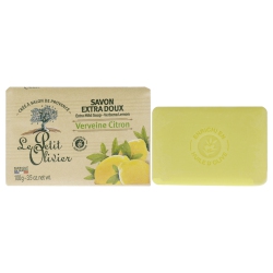 LE PETIT OLIVIER Extra Mild Soap - Verbena And Lemon By for Unisex - 3.5 OZ Soap
