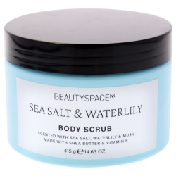 BEAUTYSPACE Beauty Space Body Scrub - Sea Salt And Waterlily By for Unisex - 14.63 OZ Body Scrub