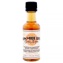 18.21 MAN MADE Man Made Wash - Noble Oud By for Men - 1.7 OZ Shampoo, Conditioner And Body Wash