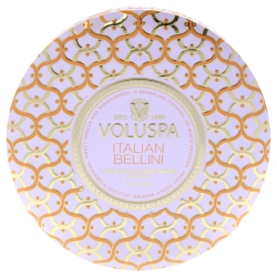 VOLUSPA 3 Wick Tin Candle - Italian Bellini By for Unisex - 12 OZ Candle