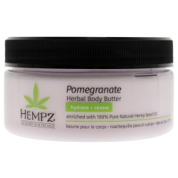 HEMPZ Pomegranate Herbal Body Butter By for Unisex - 8 OZ Body Butter