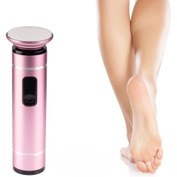 MYACUC Cordless Electric Foot Callus Remover, Rechargeable Adjustable Speed Feet File, Wireless Professional Pedicure Tool for Heel Dead Skin & Calluses
