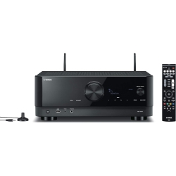 YAMAHA Rx-V4A Home Theatre Receiver, 5.2 Channel, 4K/120Hz Capable, Built-In Bluetooth, USB & Wifi, Musiccast And Alexa Compatible