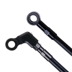 TRICKSTUFF : Hose Kit Angled Blk/banjo Blk Kev 900MM : : In Black