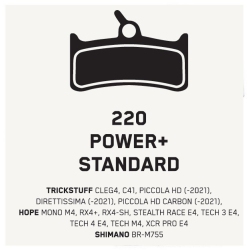 TRICKSTUFF : Brake Pad 220 : Power+ : 2PC