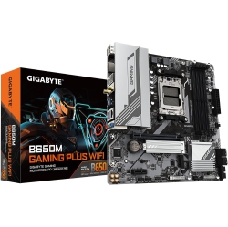 GIGABYTE B650M Gaming Plus Wifi Am5 Lga 1718 Amd B650 M-Atx, Ddr5, PCie 4.0 M.2, PCie 4.0, USB 3.2 Gen 1 Type-C, Wi-Fi 6E, 2.5GBe Lan