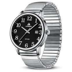 PRIME MADE Mens Watches Watches Men Analog Quartz Watch Waterproof Men's Wrist Watches Easy Reader 38 MM Expansion Band Fashion Business Watch \w Date