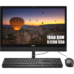 DELL Refurbished (Excellent) Optiplex 3050, 19.5" HD+, Aio, Intel HD Graphics 630, I7-7700T, 16GB, 512GB, 2 Years Warranty, 100692-21527