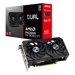 ASUS Dual Radeon RX 9060 XT 8GB GDDR6 Video Card