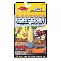 MELISSA & DOUG Water Wow Vehicles - On The Go Travel Activity