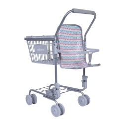 ADORA DOLLS Zig Zag Rainbow Shopping Cart 24