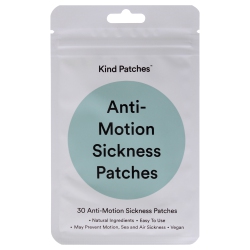 KIND PATCHES Anti-Motion Sickness Patches By for Unisex - 30 Count Patches