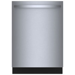 Bosch 800-Series 24" 42dB Built-In Dishwasher w/ Stainless Steel Tub & Third Rack (SHX78DM5N) - Stainless