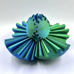 MYACUC Gear Ball - 3D Printed Gear Ball Spin Ball Or Cube Fidget Toy, Stress Ball