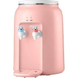 GREEN SCENIC Portable Hot And Cold Water Dispenser - Lightweight, Low Noise, Double Taps, 20 Seconds Hot Water, 304 Stainless Steel Interior