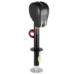 VEVOR 3500 Lbs Electric Trailer Jack, Heavy Duty Rv Electric Power Tongue Jack \w 2 Way Connector, Memory Function, Crank Handle & Weatherproof Jack