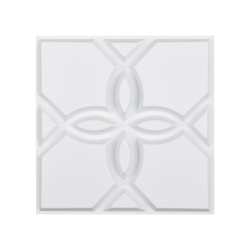 VEVOR 33-Pack 3D Wall Panels, 11.81 X 11.81 In Pvc Modern Art Minimalist Floral Tiles, 32 Sq.ft Coverage Accent Wall Panel, Interior Home Decor For