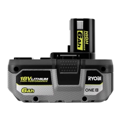 RYOBI One+ 18V 6.0 Ah Lithium-Ion High Performance Battery - Pbp007