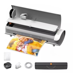 MYACUC Laminator Machine 13 Inch Cold Thermal Laminate Machine for A3/a4/a5/a6, Personal Laminating Machine for Home Office School