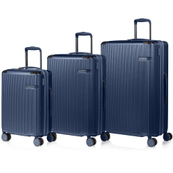 CHAMPS CANADA Legacy Collection 3-Piece Hard Side Luggage Set
