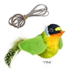 MYACUC Cat Toys Chirping Bird, Suitable for Cat Wand Toys, Interactive Toys for Indoor Kitty Kitten Exercise In Green