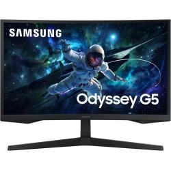 SAMSUNG 27 Inch Odyssey G55C Qhd 165 Hz 1 Ms Curved Gaming Monitor – (Ls27Cg550Enxza)