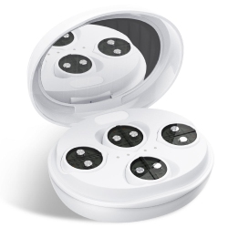 MAYCUC Light Facial Micro-Current Pulse Massage Skin Rejuvenation Beauty Improvement Facial Fine Lines Massager In Red